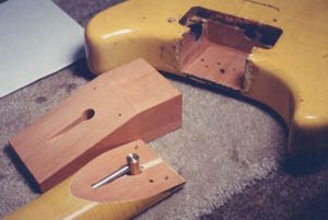 Making a new truss rod, anchor, and truss rod channel
