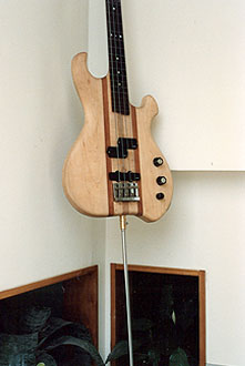 "Upright" Electric Bass guitar