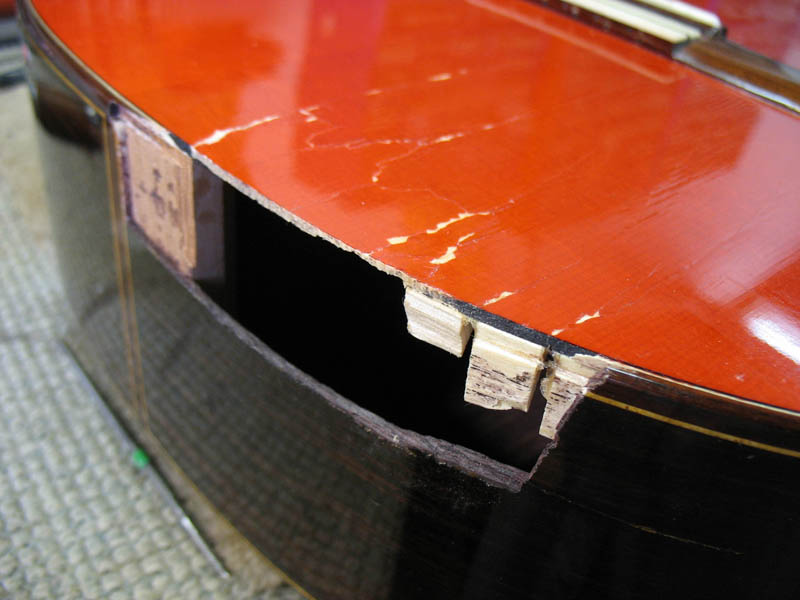 Restoration of Flamenco Guitar 5/6