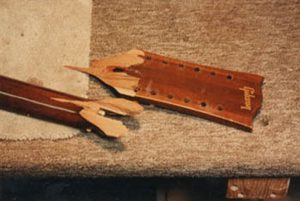 image of broken headstock