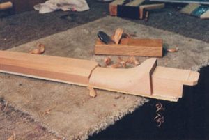 image of shaping the heel