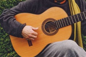 image of Daniel Friederich's guitar