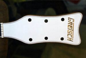 New head plate and installed Gretsch logo