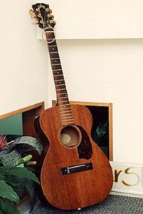 Repaired Guild classical guitar