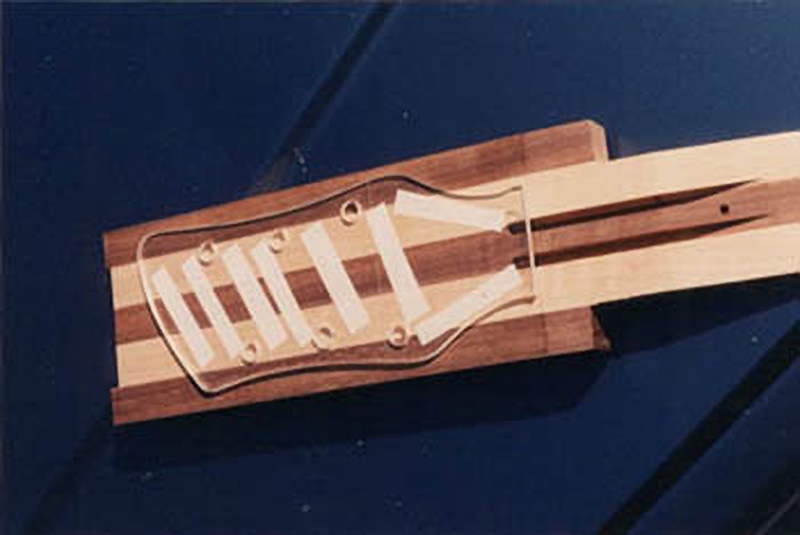 image of the truss rod channels