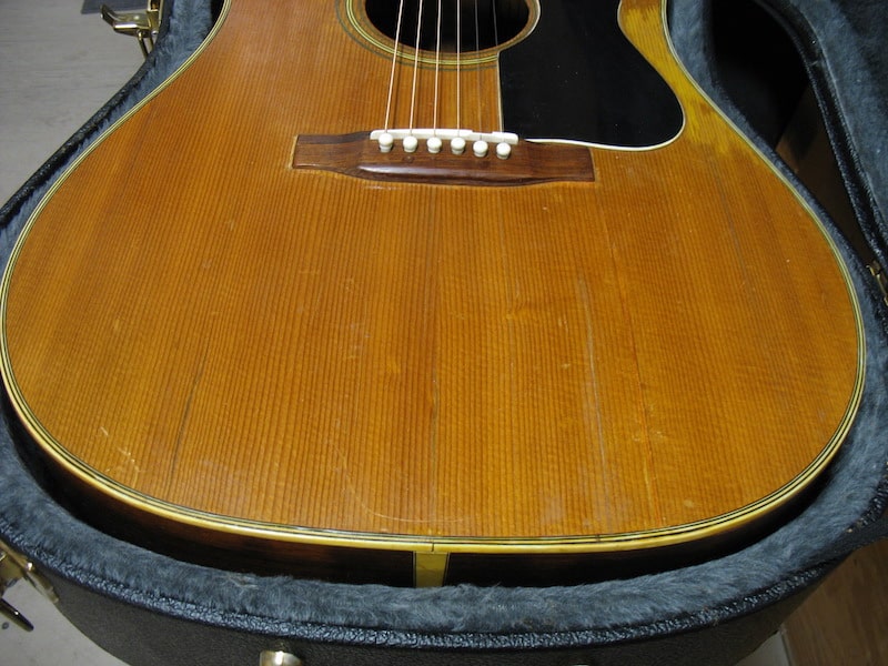 Repaired vintage Martin top